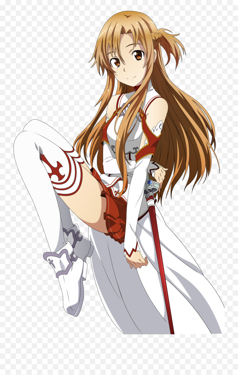 The Most Beautiful Female Anime - Asuna Yuuki Png,Anime Character Png
