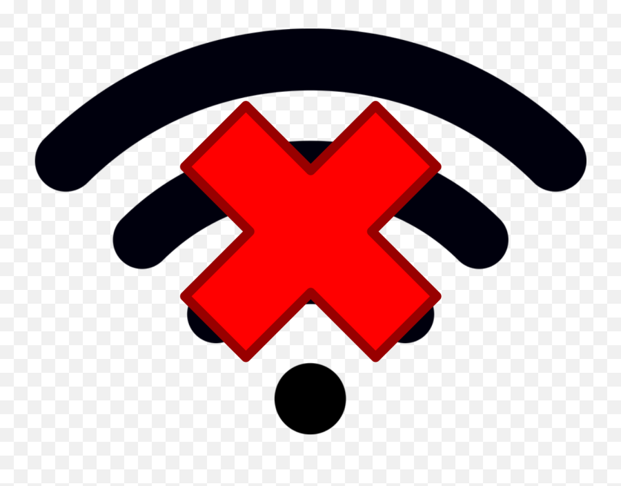 Fileno Wifisvg - Wikimedia Commons No Wifi Png,Wifi Symbol Png