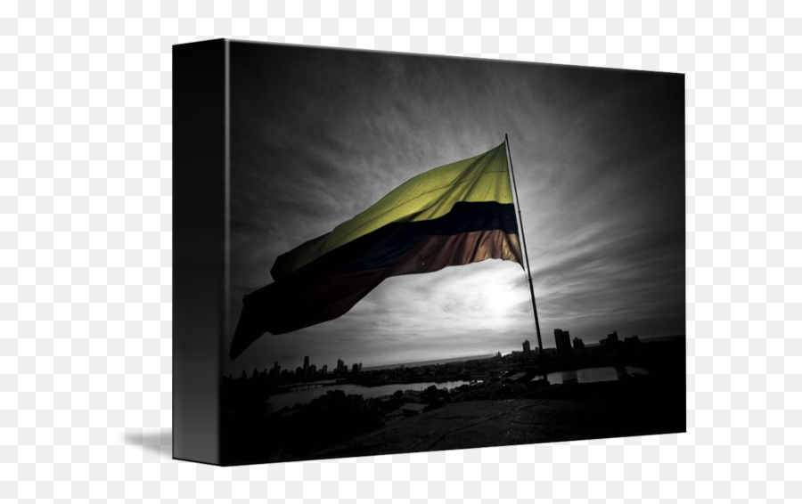 Colombian Flag By Krossedd - Cool Colombian Flag Png,Colombian Flag Png