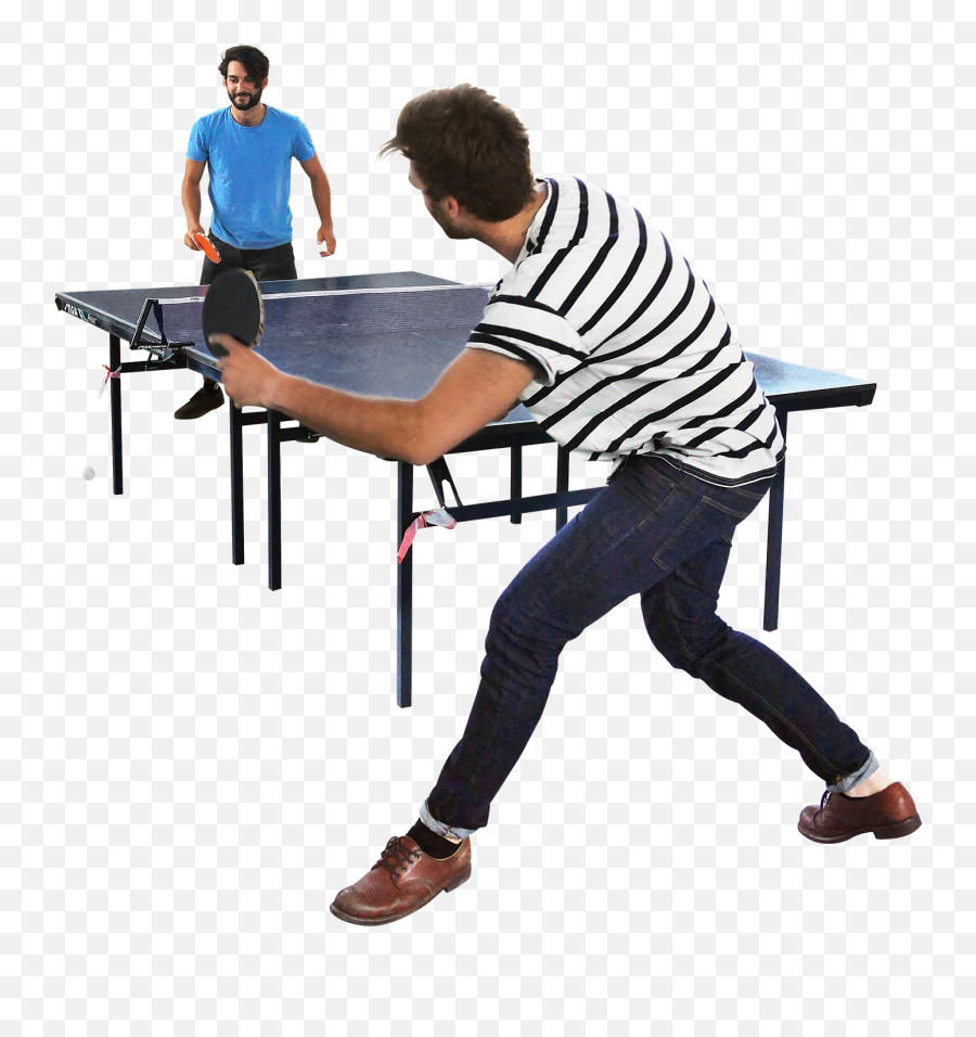 Ping Pong Png Download Image - People Playing Table Tennis,Ping Pong Png