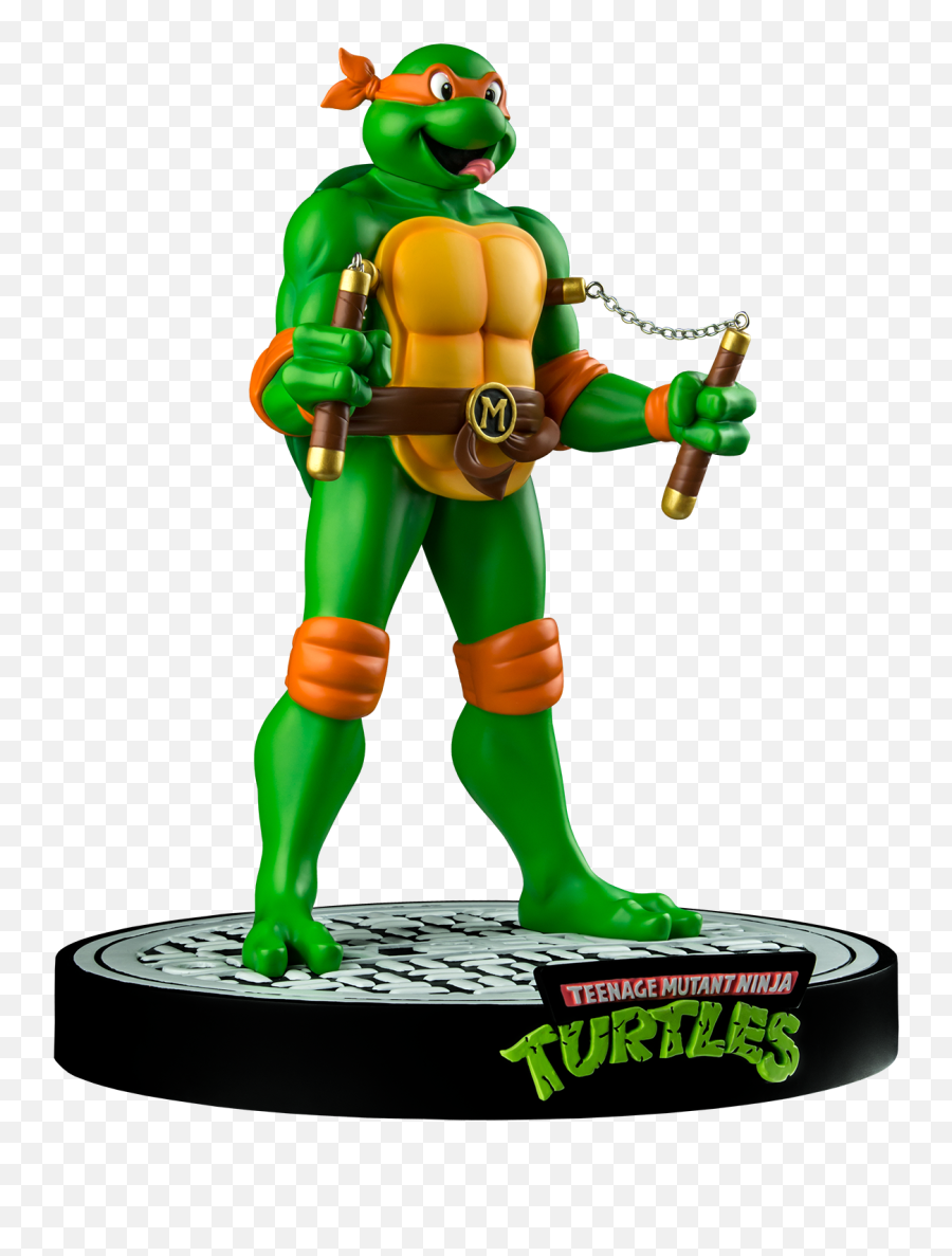 Ikon Collectables Tmnt Michelangelo Png - Teenage Mutant Ninja Turtles Michelangelo Statue,Michelangelo Png