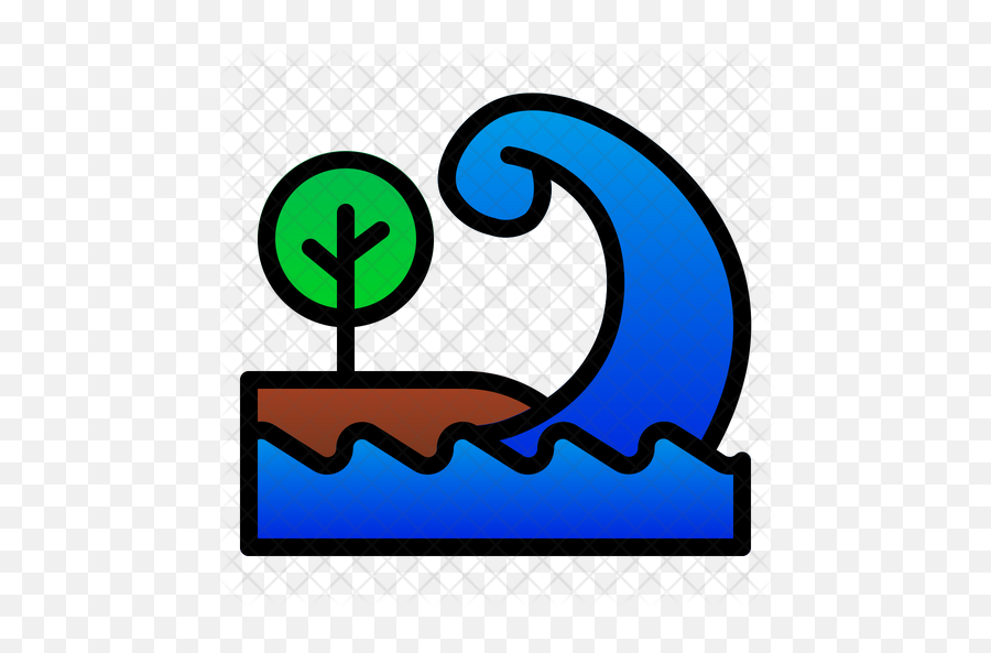 Tsunami Icon - Horizontal Png,Tsunami Png