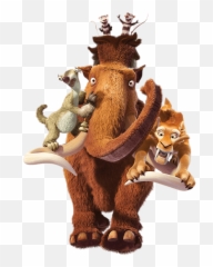 Ice Age Characters - Ice Age Meltdown Worksheet,Mammoth Png