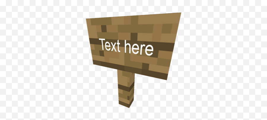 Minecraft Sign - Logo Minecraft Roblox Png,Minecraft Sign Png