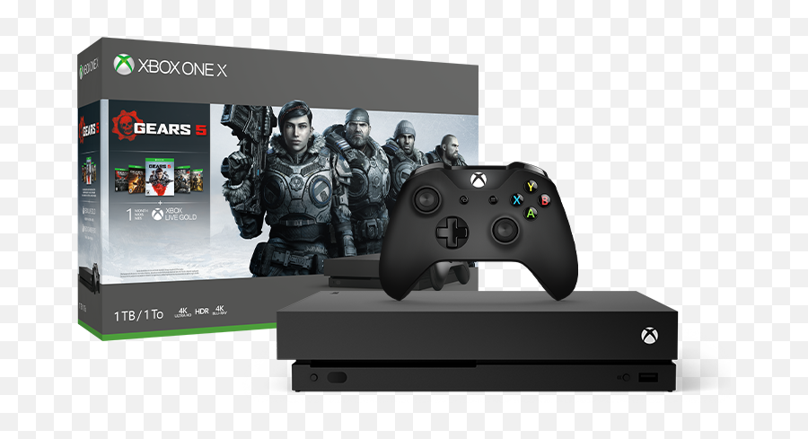 Microsoft Xbox One X - 1tb Gears 5 Bundle Fifa 20 Xbox One X Gears 5 Png,Gears Of War 4 Png