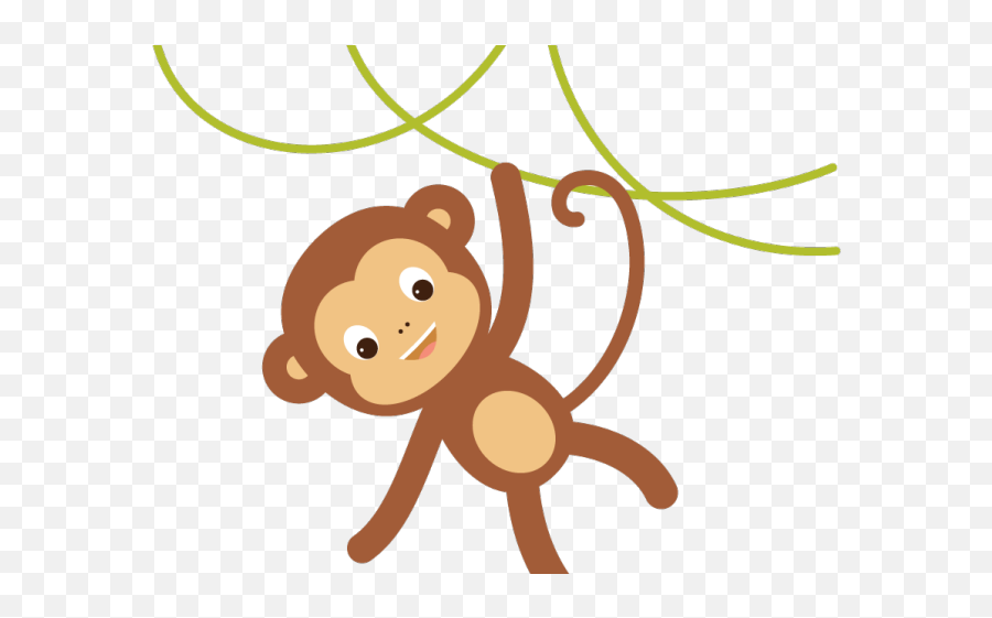 Chimpanzee Clipart Monkey Tail - Png Download Full Size Hanging Monkey Clipart Png,Chimpanzee Png
