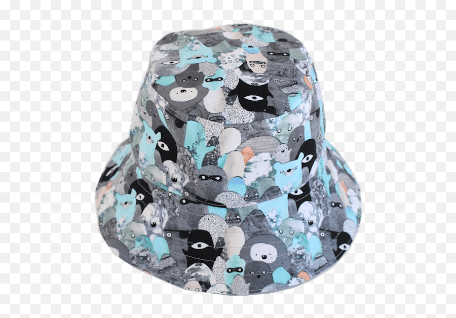 Boys Bucket Hat - Funny Creatures Baseball Cap Png,Funny Hat Png