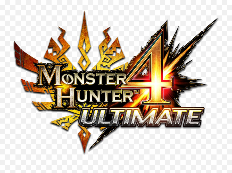 Download Monster Hunter 4 Ultimate Logo - Monster Hunter Monster Hunter 4 Ultimate Logo Transparent Png,Monster.com Logos