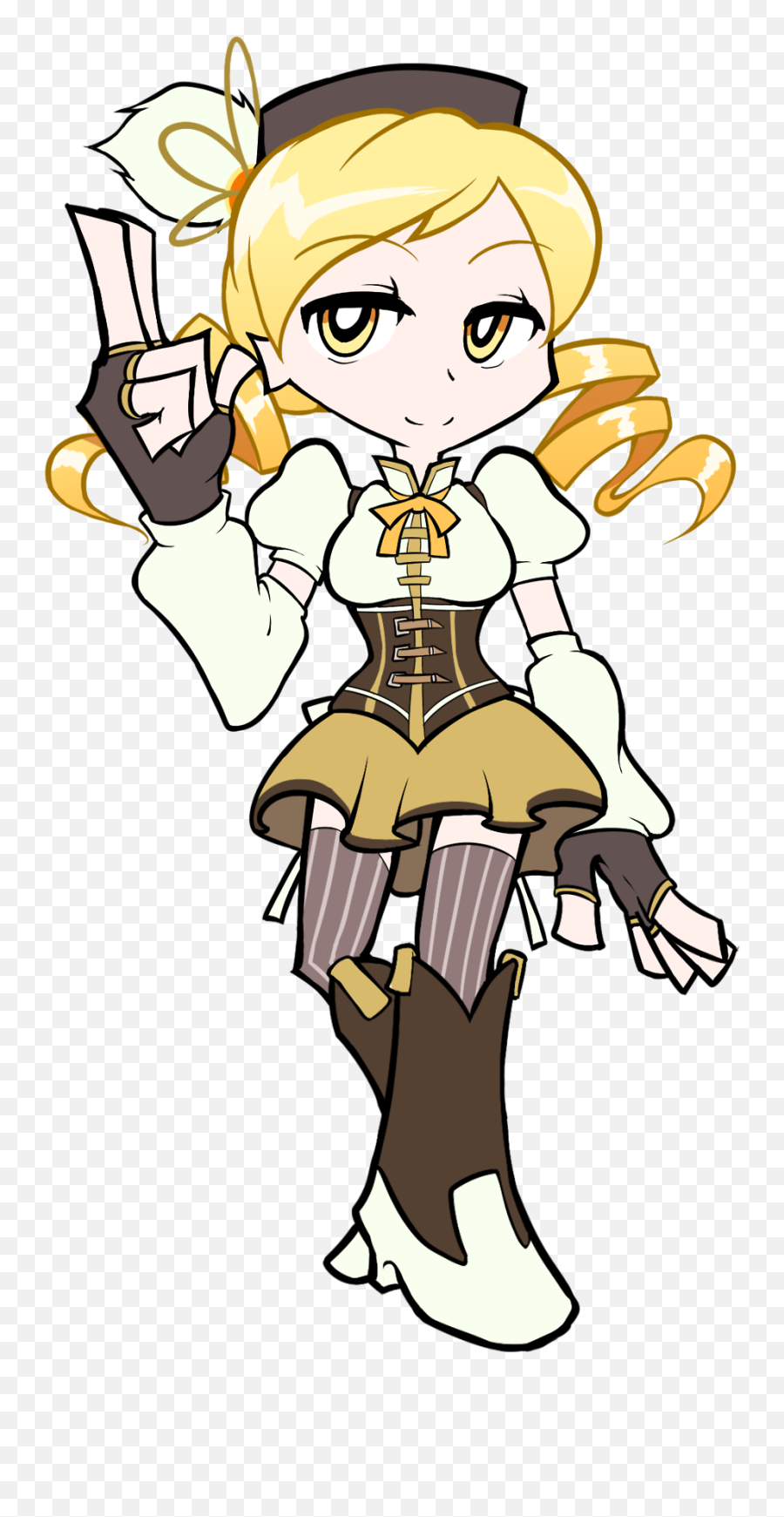 Puella Magi Madoka Magica - Puella Magic Madoka Mami Png,Madoka Magica Transparent