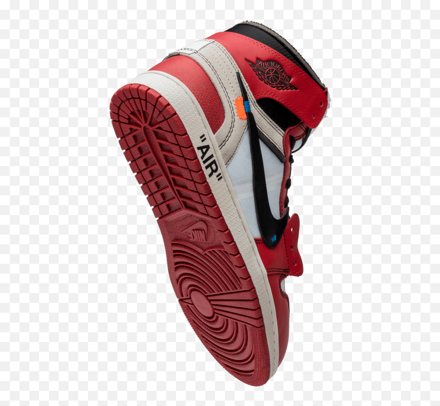 Download Left Jordan 1 Offwhite - Water Shoe Png Image With Jordan 1 Transparent Background,Jordan Shoe Png