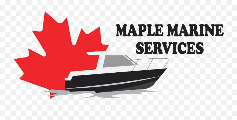 Maple - Marineserviceslogobrightredopaque Maple Marine Maple Leaf Canada Flag Png,Red Leaf Logo