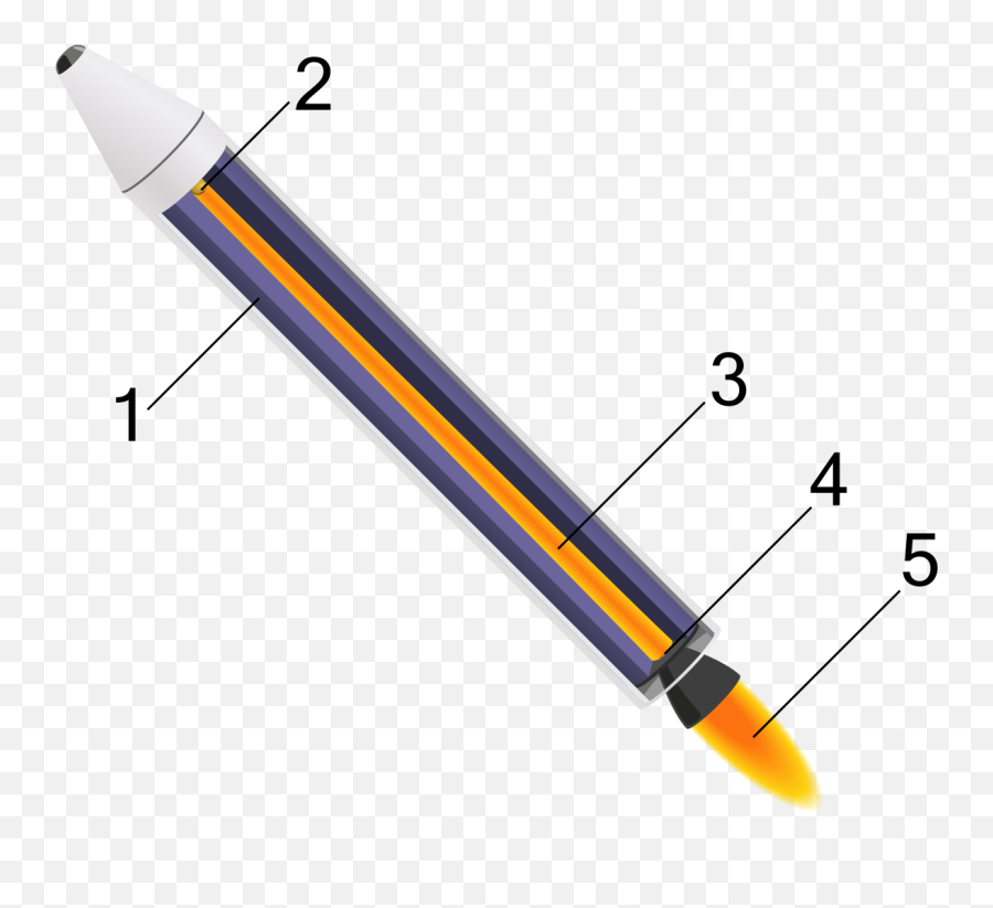 Filesolid - Fuel Rocket Diagramsvg Wikimedia Commons Solid Propellant Rocket Png,Missile Transparent