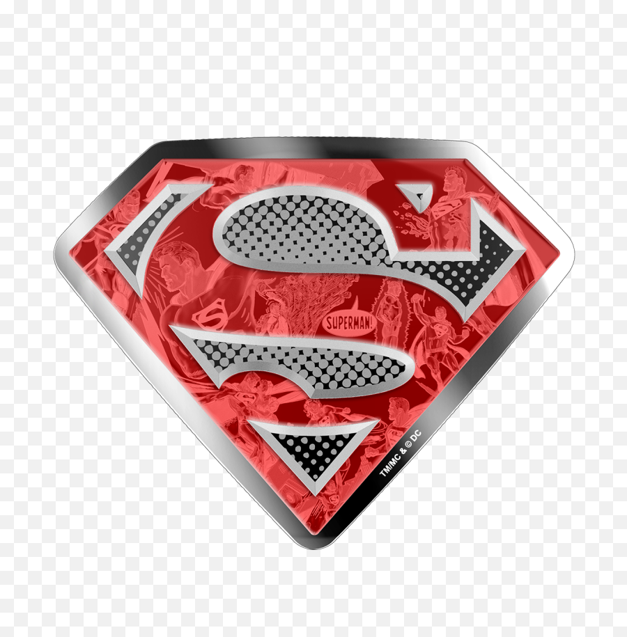 Dc Comics Originals Supermanu0027s Shield - Mintage 10 Oz Silver Superman Coin Png,Supermans Logo