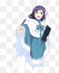 Download Svg Freeuse Cards Tojo Sr Llsif En Not Idolized - Nozomi Tojo Christmas Cosplay Png,Nozomi Tojo Png