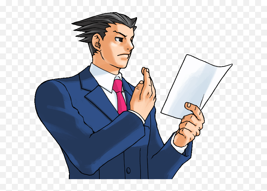 Free Download Ace Attorney Images Phoenix Wright Hd Sprites - Phoenix Wright Ace Attorney Png,Phoenix Wright Logo
