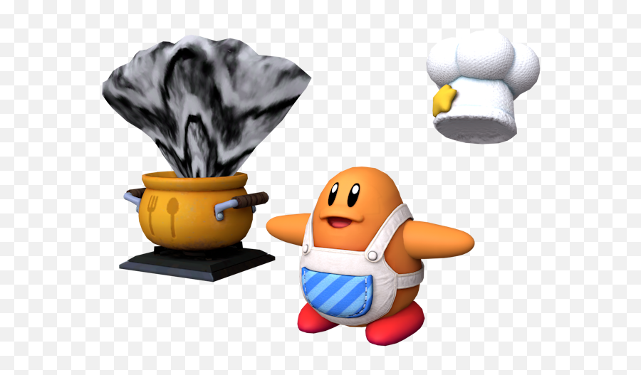 Nintendo Switch - Kirby Star Allies Chef Kawasaki The Kirby Star Allies Sfm Png,Kirby Face Png
