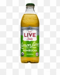 Lime Slice Png - Lemonlime Png Download Glass Bottle Guarana