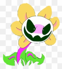 Undertale Undertaleflowey Flowey Flower - Cartoon Png,Flowey Png