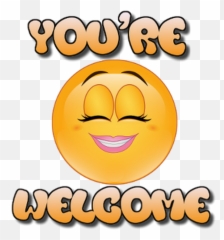 Funny - You Re Welcome Smiley Png,Water Emoji Transparent