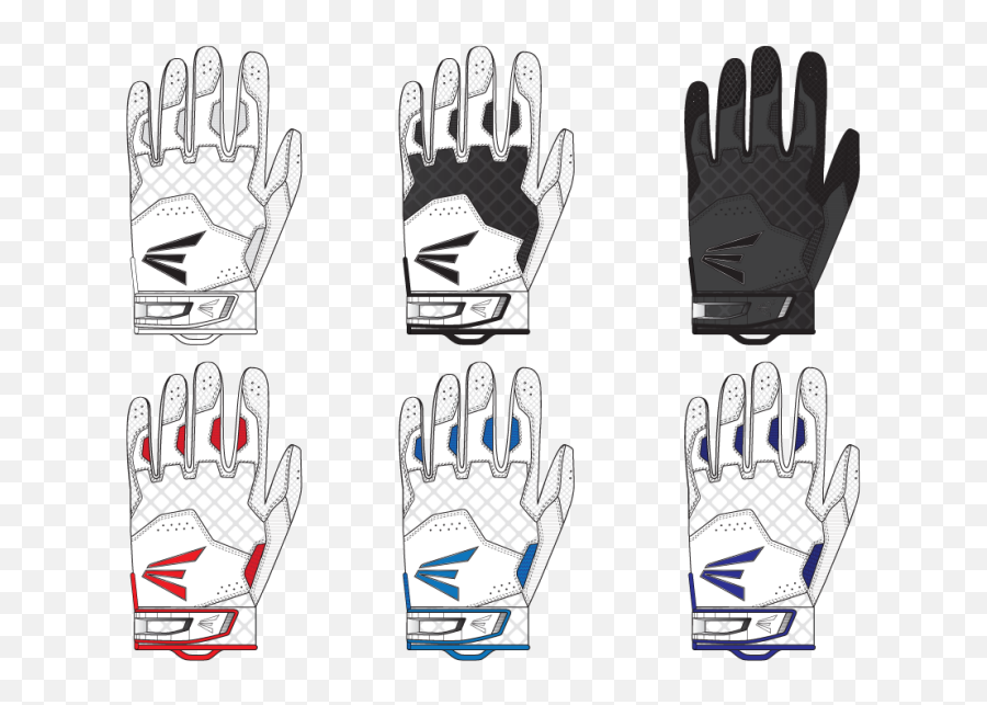 Easton Batting Gloves By John Mun - Safety Glove Png,Easton Youth Vrs Icon Batting Gloves