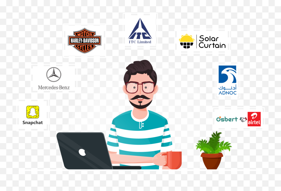 Animated Explainer Video Company In Indore India Motiongility - Houseplant Png,Studio Trigger Logo