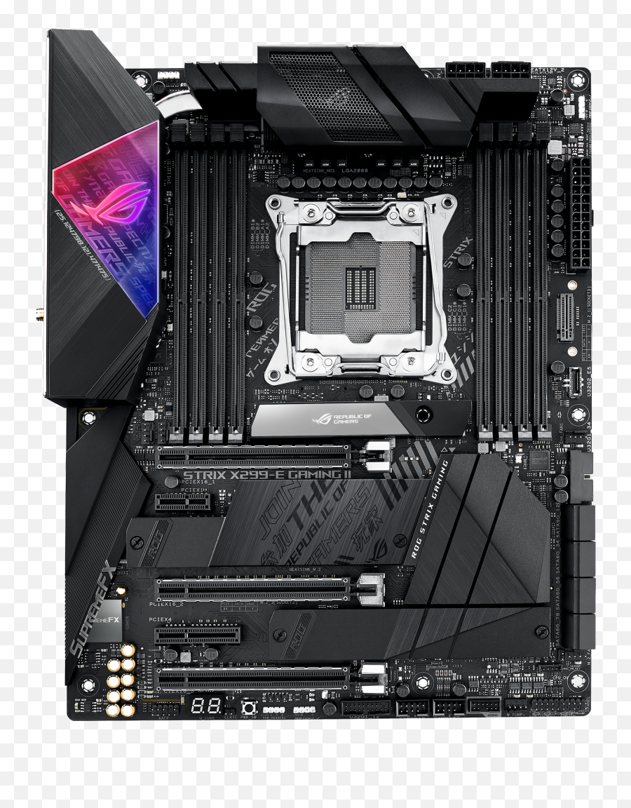 Rog Strix X299 - E Gaming Ii Rog Strix Gaming Motherboards Rog Strix X299 E Gaming Ii Png,Lg G2 Headphone Icon Won't Go Away