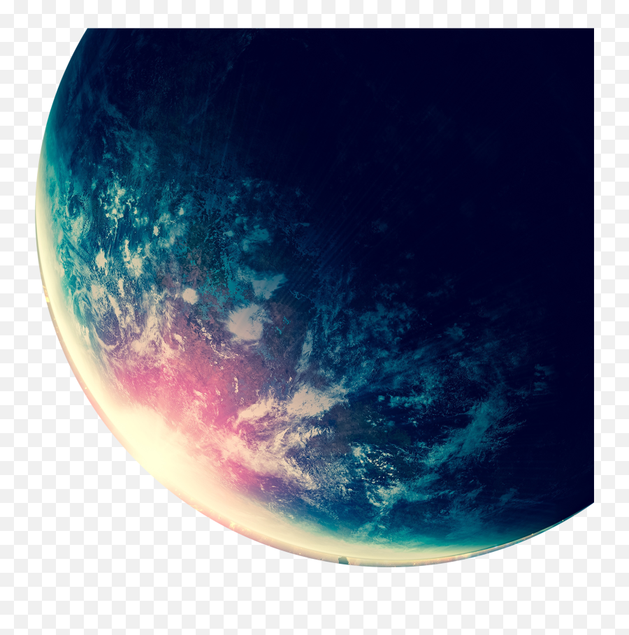 Vector Planet Science Fiction Material Transprent Scifi - Galaxy Background With Planets Png,Planet Png