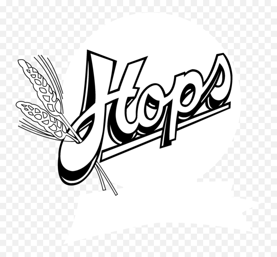 Png Hops Logo Black And White - Hops Logo,Hops Png