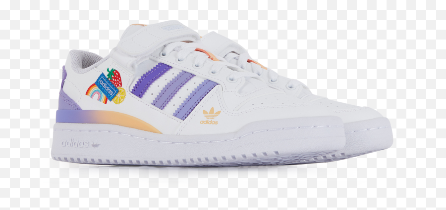 Adidas Originals Forum Low Icon Message 4 Whitepurple - Lace Up Png,Low Icon