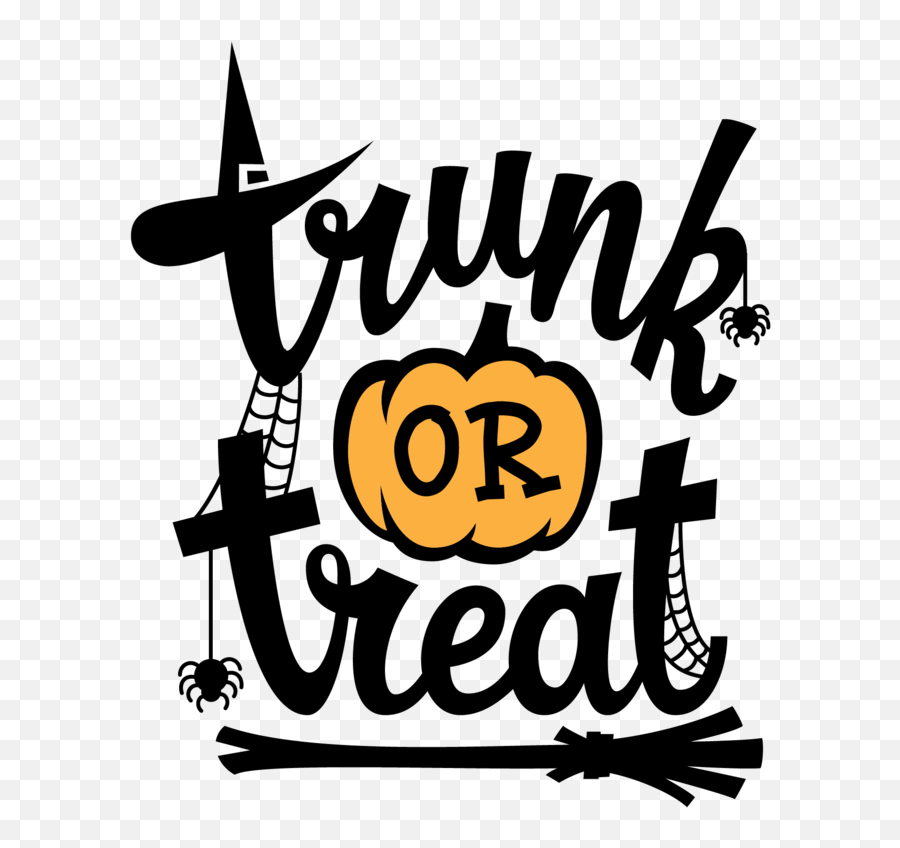 Trick Or Treat Lettering Png Image - Transparent Trunk Or Treat Clipart,Trunk Or Treat Png