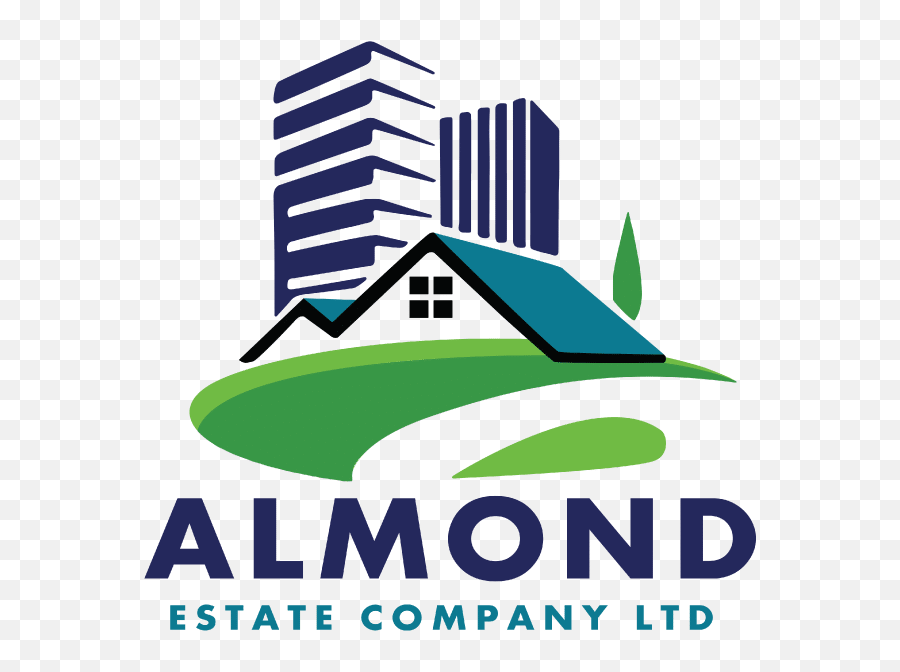 Home Almond Estate Company - Building Construction Logo Clipart Png,Almonds Icon
