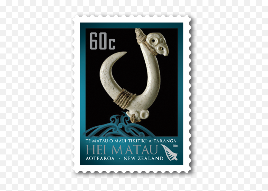 Matariki 2011 - Hei Matau New Zealand Post Stamps New Zealand Stamps Png,Hei Hei Png