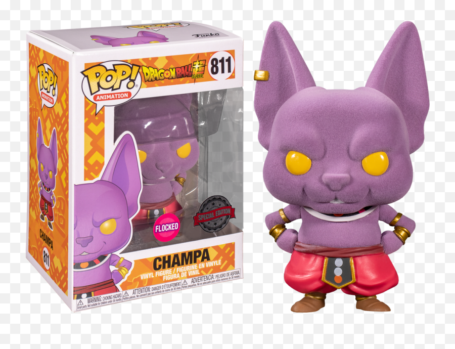 Funko Pop Dragon Ball Super - Champa Flocked 811 The Png,Beerus Icon