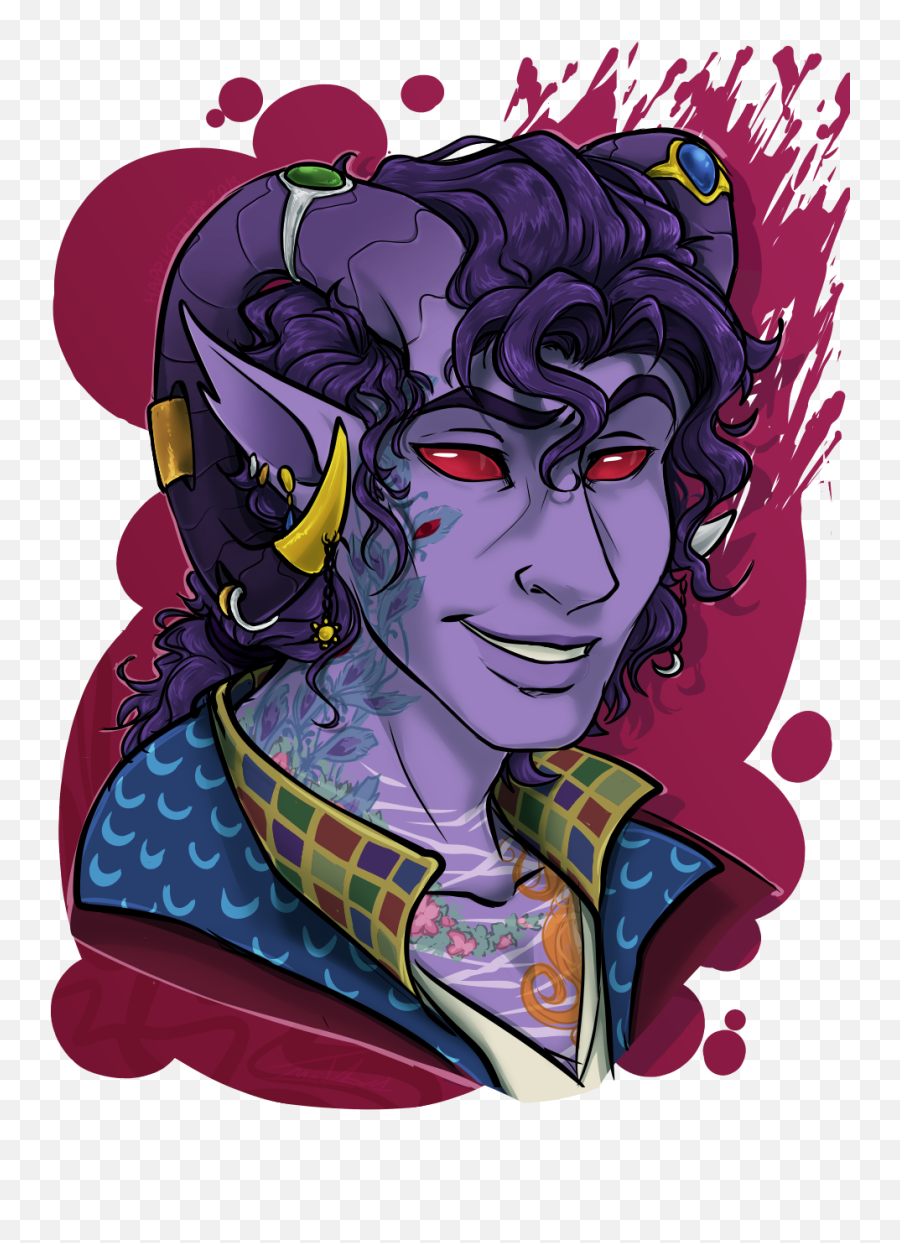 Molly By Happikatt - Fur Affinity Dot Net Fictional Character Png,Tiefling Icon