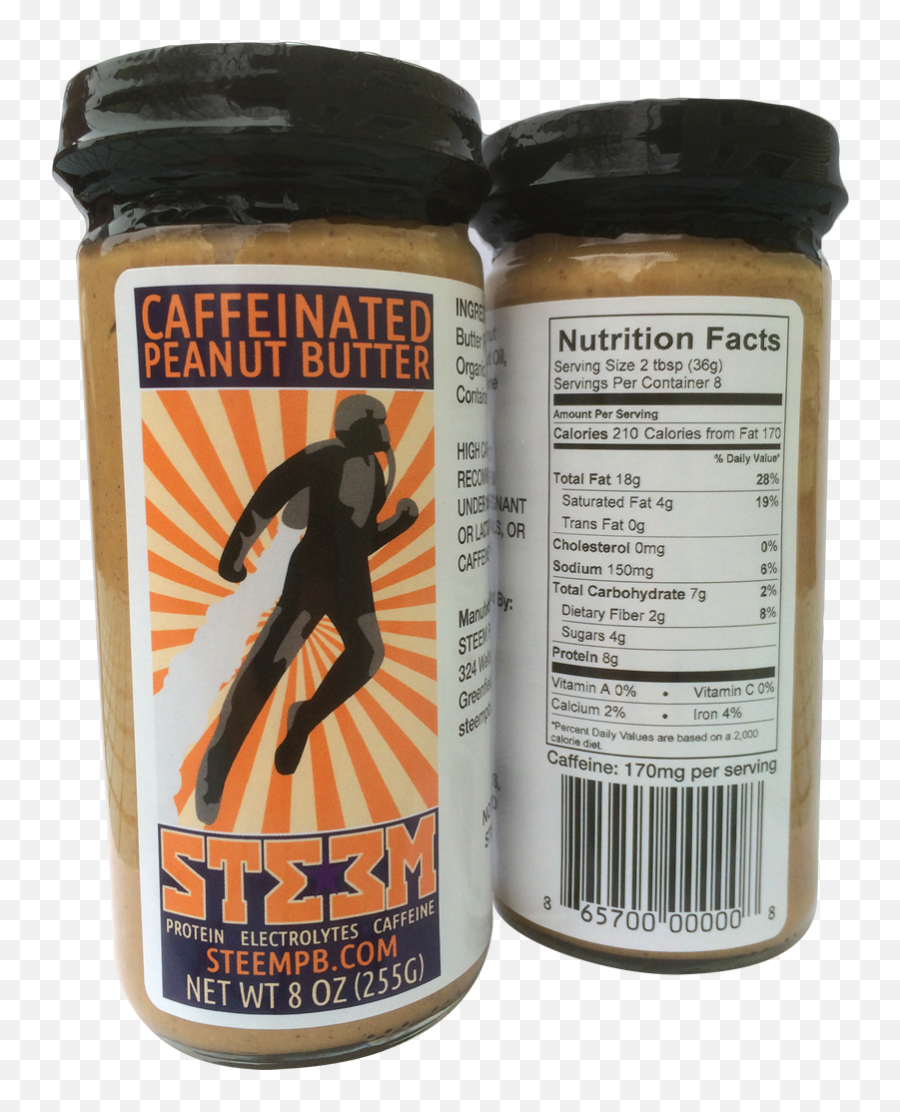 Caffeinated Peanut Butter Steem Introduces New Spread Fortune - Steem Caffeinated Peanut Butter Png,Peanut Transparent