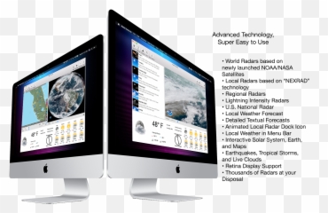 Radar Extreme - The Ultimate Application for macOS Apple Imac A1418 Slim Late 2015 png