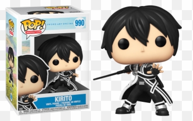 Sword Art Online - Kirito One Pop Vinyl Figure Figurine png