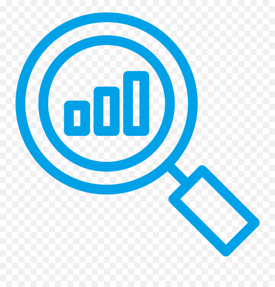 Features Deal Map - Magnifying Glass Line Icon Png,General Ledger Icon