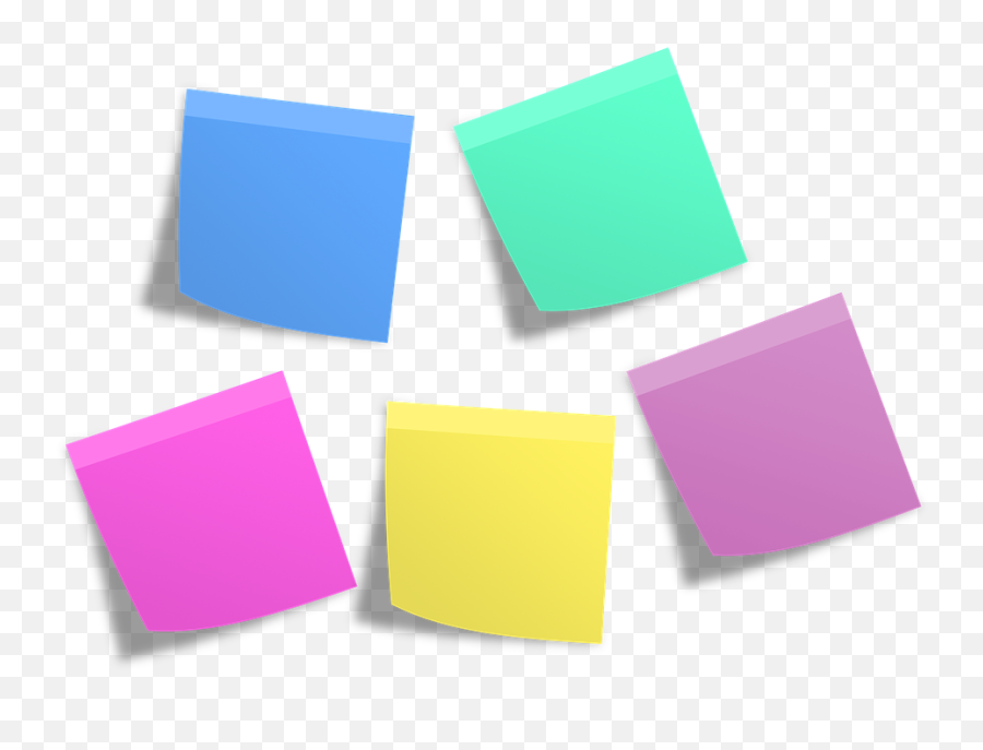 Post It Notes Png 4 Image - Sticky Notes Transparent Background,Post It Notes Png