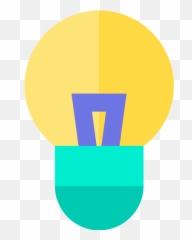 Multicolor Light Bulb Svg Vectors And Icons - Png Repo Free,Orange Light Bulb Icon