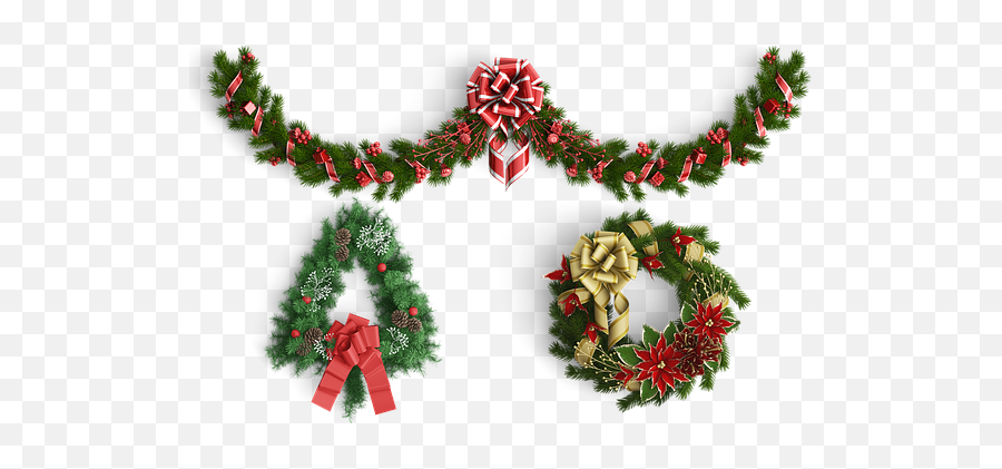 Christmas Wreath Images Png Reef