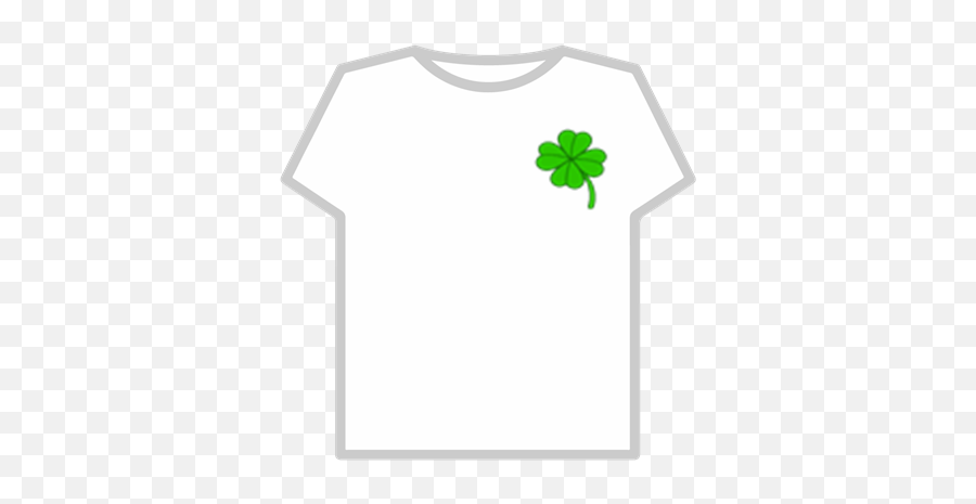 4 Leaf Clover Transparent - Roblox T Shirt Roblox Logo Png,Shamrock Transparent