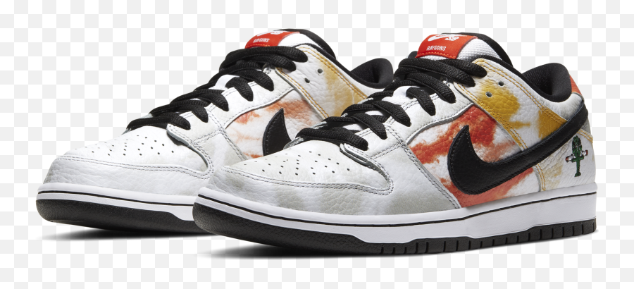 Nike Sb - Dunk Low Raygun Tie Dye White Nike Sb Dunk Low Raygun Tie Dye White Png,Ray Gun Png