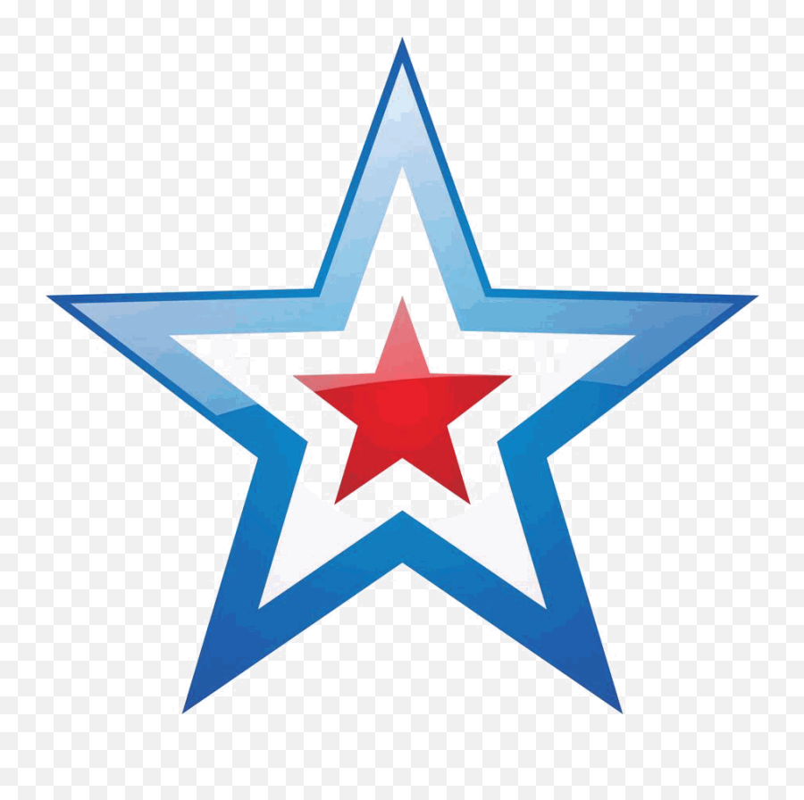Free Red Star Picture Download - Blue And Red Star Png,Red Star Logo