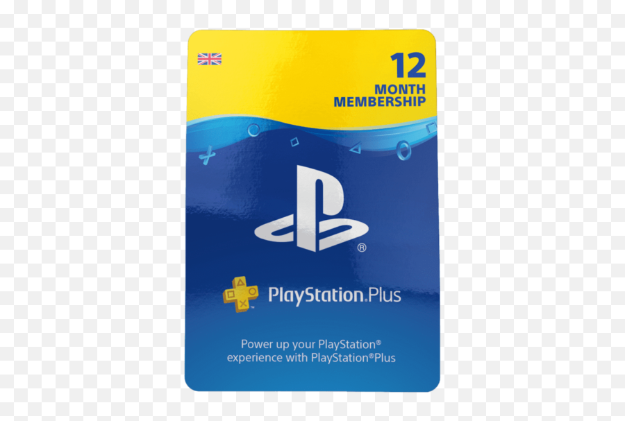 Sony 240620168 Playstation Plus Prepaid 12 Months Membership Subscription - Ps Plus 1 Month Png,Sony Playstation Logo