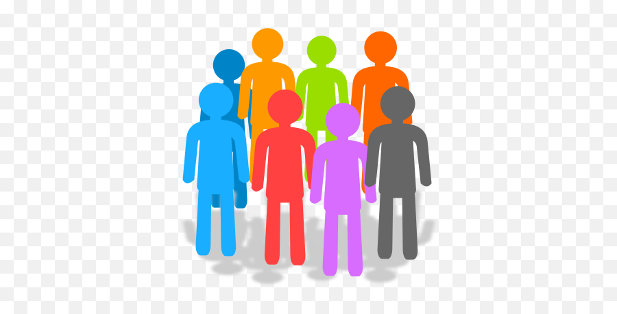 Group Of People Clipart Png 5 Image - Population Growth Clip Art,People Clipart Png