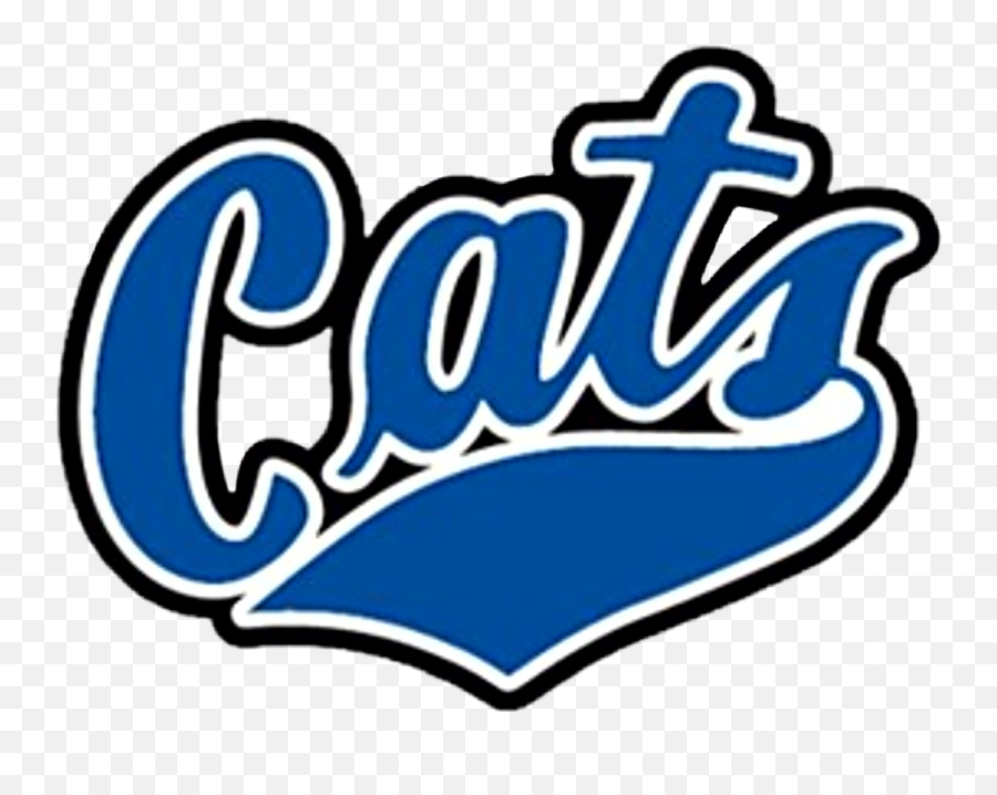 Cats Bobcats Mascot Logo Wildcats Blue Sports Png - Bell County High School,Mascot Logo