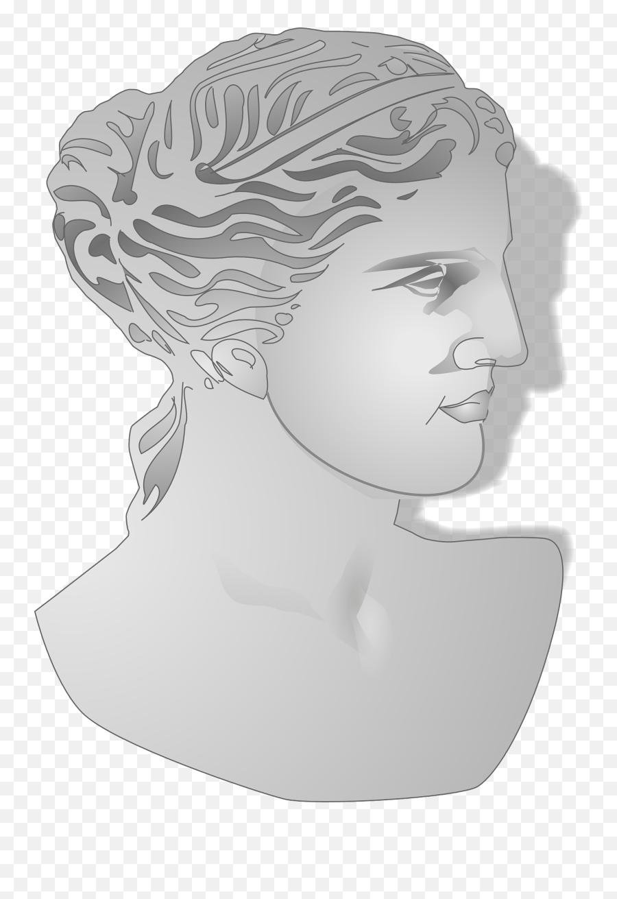 Aphrodite Bust Greek - Aphrodite Greek Goddess Png,Aphrodite Png