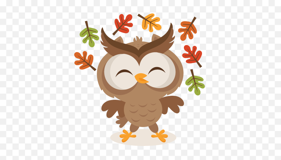 Fall Owl Transparent Png Clipart Free - Free Svg Cutting Files For Brother Scan N Cut,Fall Clipart Png