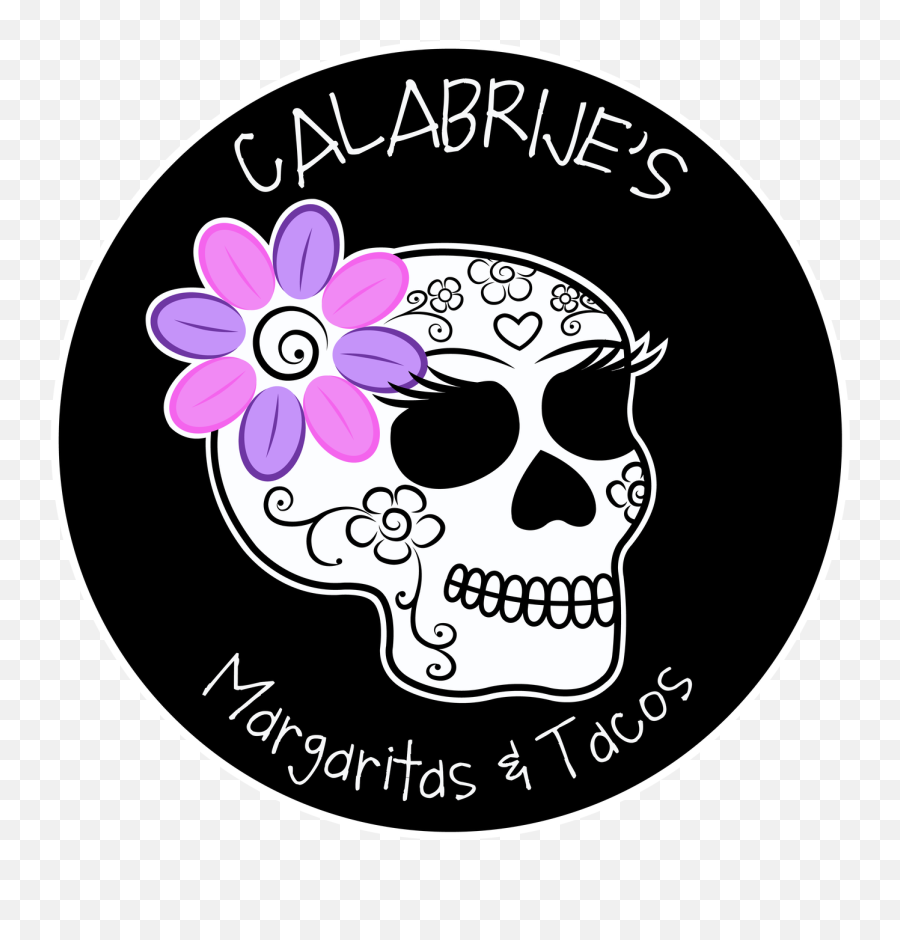 Calabrijeu0027s Margaritas And Tacos - Skull Png,Tacos Png